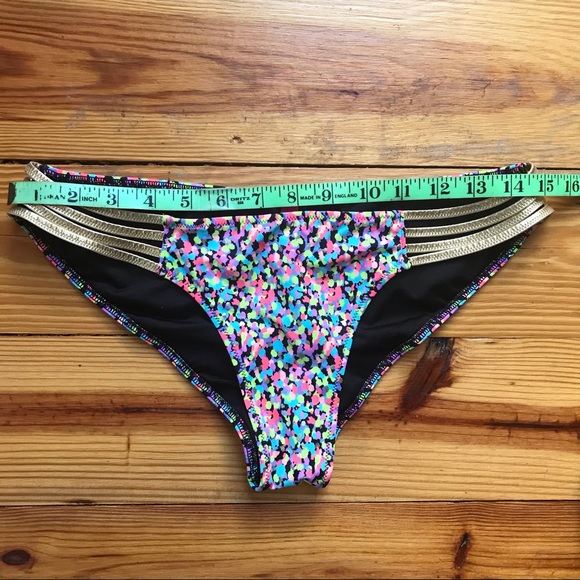 Victoria's Secret Multi-Colored Bikini, EUC, M - Picture 8 of 15